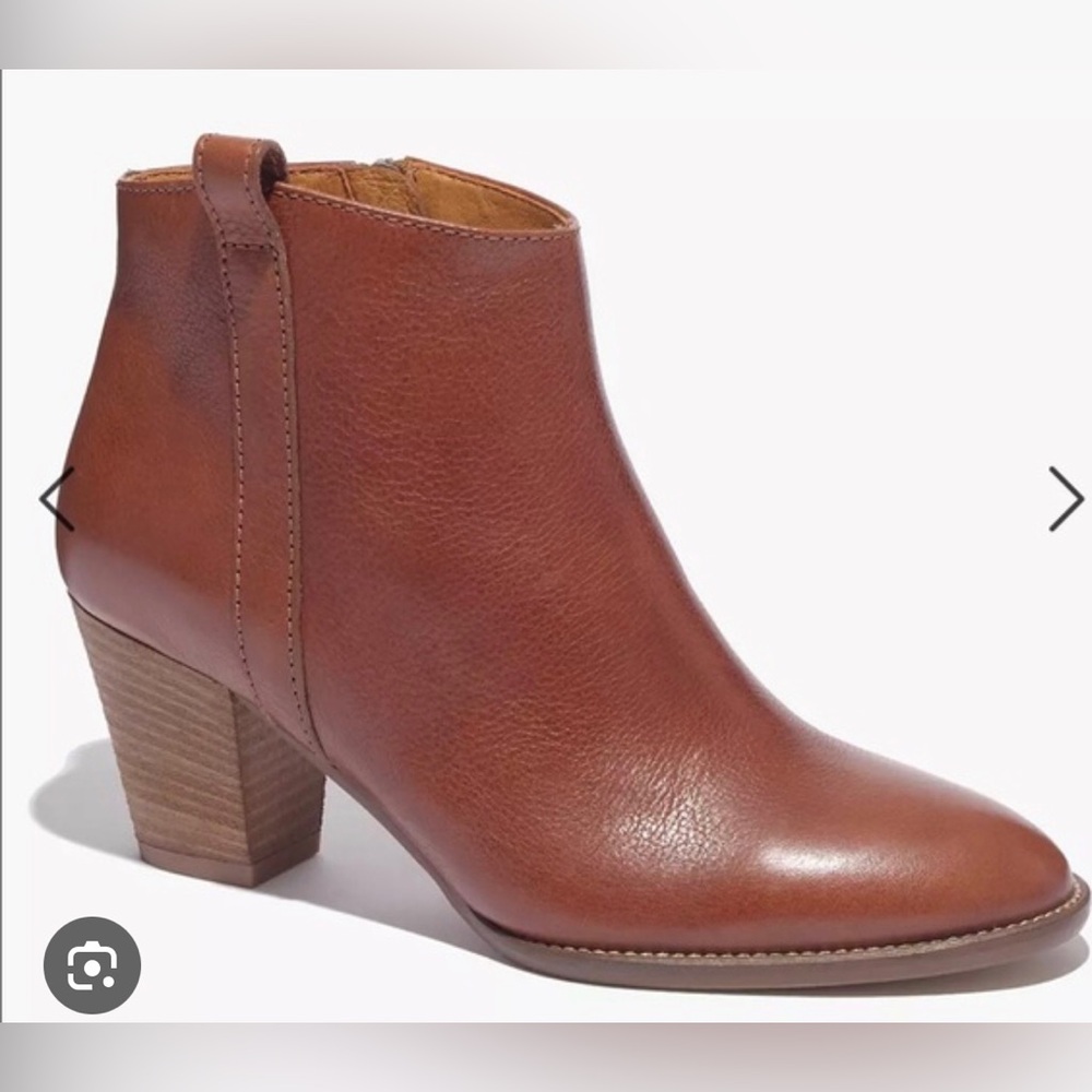 Madewell: Billie Boot. Pecan. Size 6. Pre-loved.